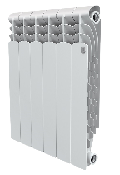  Радиатор биметаллический ROYAL THERMO Revolution Bimetall 500-6 секц. (Россия / 178 Вт/30 атм/0,205 л/1,75 кг)