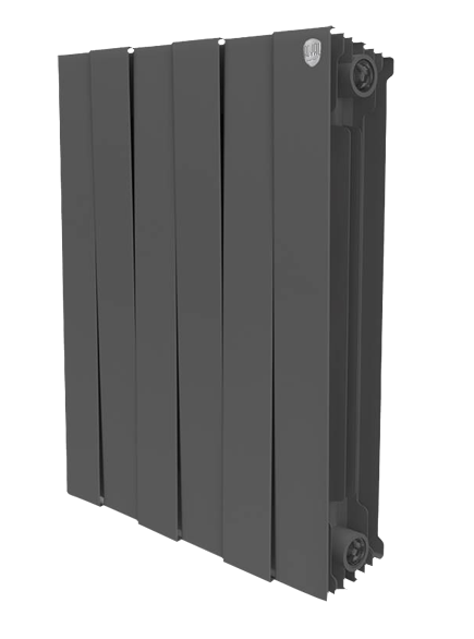 Радиатор биметаллический ROYAL THERMO PianoForte Noir Sable 500-6 секц.
